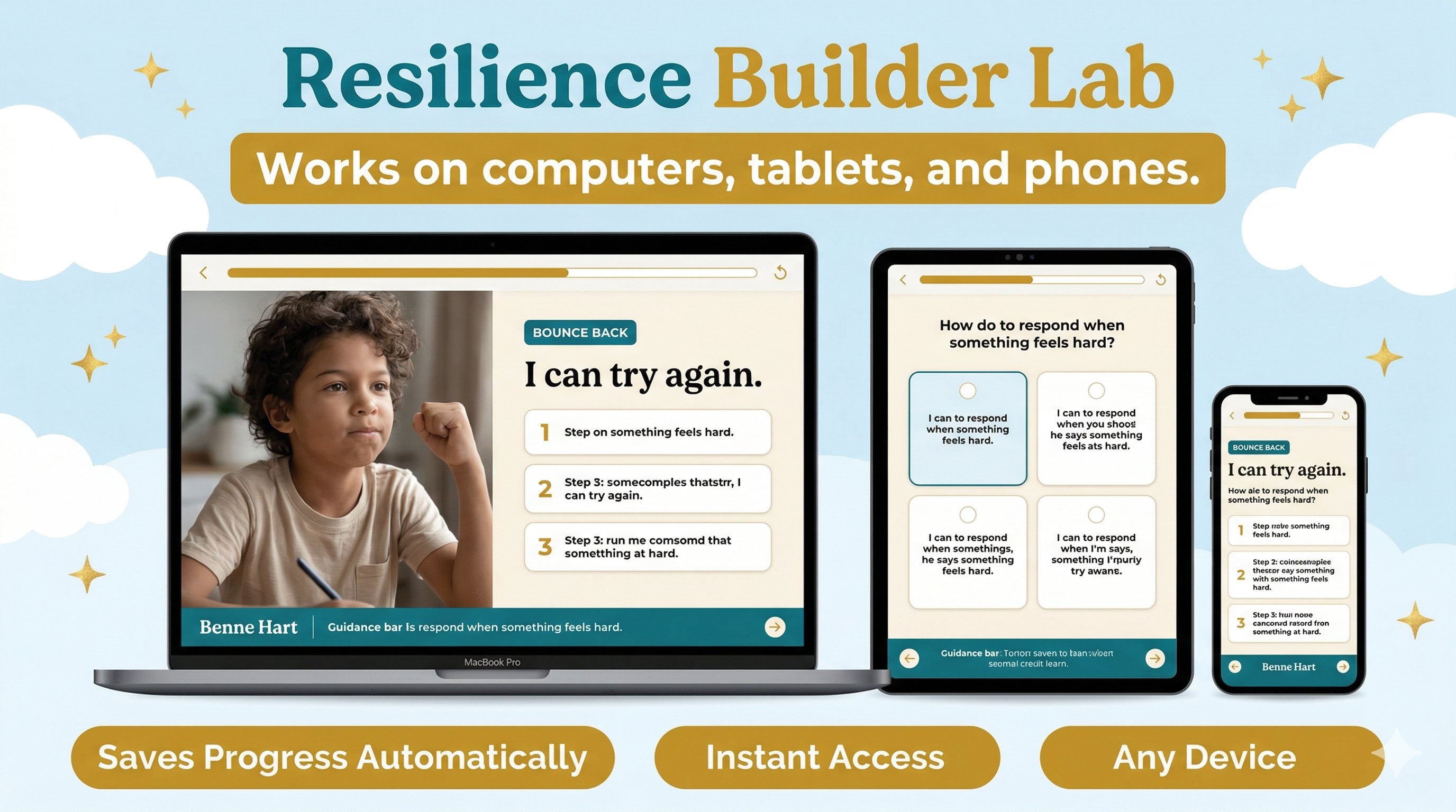 Resilience Builder on all devices