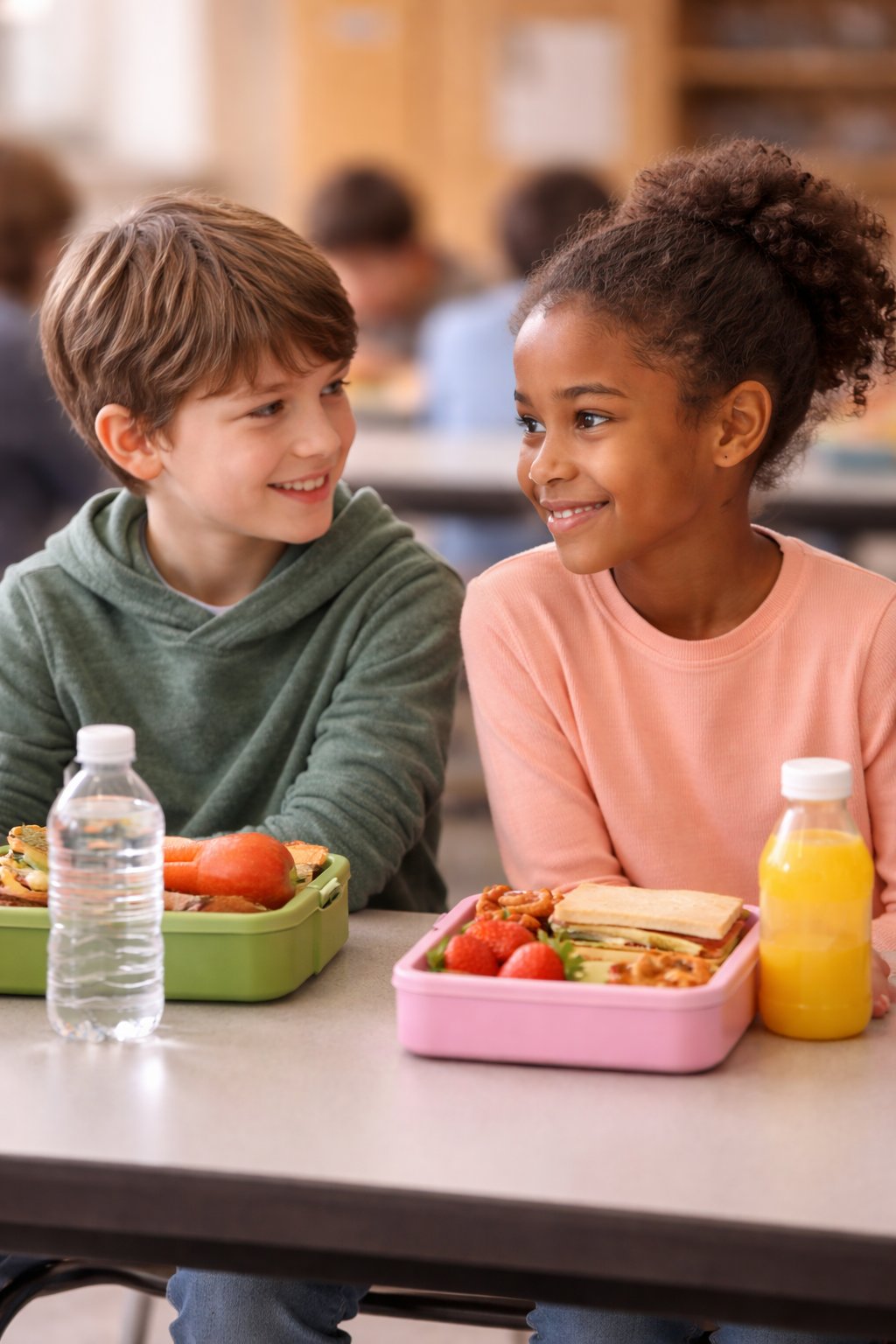Children building empathy and friendship